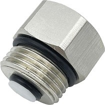  Клапан обратный VARMEGA VM133 DN15 PN10 для воздухоотводчика 1/2''  110гр. Муфта-штуцер (930185400) на складе Проконсим в Казани