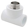Тройник комбинированный ПП 32-3/4'' PN 25 с наружной резьбой белый РТП 10759 купить в Казани | "Проконсим"