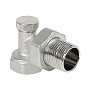 Клапан для радиаторов VALFEX VF.019.N.04, PN-10, угловой, настроечный G-1/2" ВР-НР купить в Казани | "Проконсим"