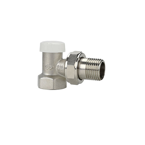 Клапан радиаторный VARMEGA VM10201 DN15 PN10 угловой настроечный G-1/2'' муфта-штуцер купить в Казани | "Проконсим"