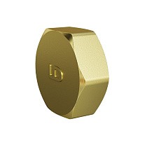 Заглушки латунные DN 15-50 PN 40 муфтовая LD Pride купить в Казани | "Проконсим"