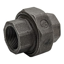  Американка чугунная DN 15-25 PN 16 муфта-муфта с конусным уплотнением Fittex Plus Ду   Дн 25 1" Ру  соед. (215500130) со склада Проконсим в Казани