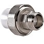 Муфта ПП разьемная 25-1/2'' PN 25 раструбная белая РВК купить в Казани | "Проконсим"
