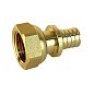 Муфта латунная для PEX труб 16-1/2'' PN 16 S-2,2мм переходная  с накидной гайкой Valfex VF.422.AF купить в Казани | "Проконсим"