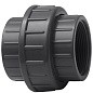 Муфта разборная НПВХ DN 90-3" PN 16 клеевая с внутренней резьбой черная Aquaviva BOG90300 купить в Казани | "Проконсим"