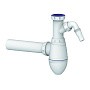 Сифон для умывальника Unicorn А510V, 40х40 прямой отвод, 1 1/2'' х40 с отводом для стиральной машины преходник 40х32 купить в Казани | "Проконсим"