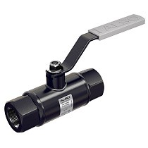 Кран стальной шаровой цельносварной ALSO КШ.М, DN 100 PN 25, 240мм, стандартнопроходной, муфта-муфта с ручкой купить в Казани | "Проконсим"