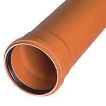  Трубы НПВХ SN2 DN 160-500 для наружной канализации ХЕМКОР (924029111) со склада Проконсим в Казани