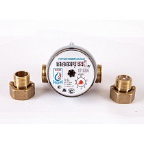 Счетчики горячей воды СВ DN 15-20 PN 16 до 90гр. муфтовые с обратным клапаном ЭКО НОМ купить в Казани | "Проконсим"