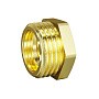 Футорка латунная DN 40-32 PN 40 штуцер-муфта LD Pride