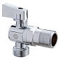 Кран латунный шаровой угловой MVI BV.463 DN 15-15 PN 10 штуцер бабочка купить в Казани | "Проконсим"