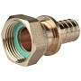 Муфты латунные для PEX труб DN 16-32 PN 10 с накидной гайкой под надвижную гильзу Hipex купить в Казани | "Проконсим"