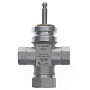 Клапаны из нержавеющей стали трехходовые DN 15-50 PN 25 с внутренней резьбой под привод до 130гр. РИДАН VRB-3R купить в Казани | "Проконсим"