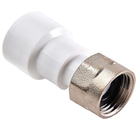 Муфта ПП с накидной гайкой 40-1 1/4'' PN 25 белая РВК купить в Казани | "Проконсим"
