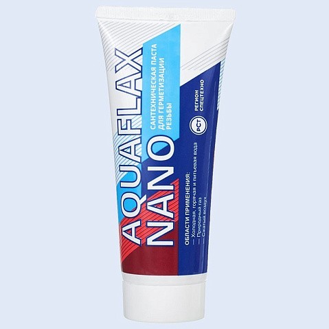 Уплотнительная резьбовая паста для пропитки льна тюбик 270гр AQUAFLAX NANO купить в Казани | "Проконсим"