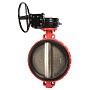 Затворы поворотные дисковые DN 300-600 PN 16 межфланцевые с чугунным диском с редуктором Рашворк 200 купить в Казани | "Проконсим"