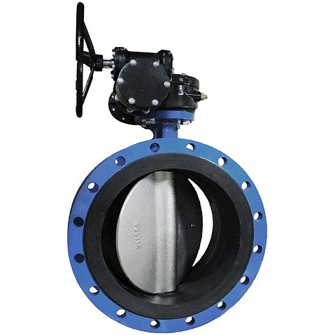 Затворы чугунные дисковые DN 250-1000 PN 10(16) фланцевые с чугунным диском с редуктором СибЗТА купить в Казани | "Проконсим"