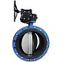 Затворы чугунные дисковые DN 250-1000 PN 10(16) фланцевые с чугунным диском с редуктором СибЗТА купить в Казани | "Проконсим"