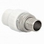 Муфта для радиатора ПП 20-1/2'' PN 25 с американкой белая РТП 14630 купить в Казани | "Проконсим"