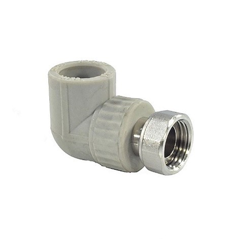 Угольник с накидной гайкой VALFEX 25 PN 25 G-1 серый купить в Казани | "Проконсим"