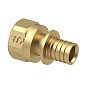 Муфта латунная для PEX труб  25-1/2''  PN 16  под надвижную гильзу с внутренней резьбой  РосТурПласт купить в Казани | "Проконсим"