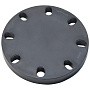 Фланец-заглушка НПВХ DN 160-8 xM20 PN 16 серый Aquaviva FLD1600