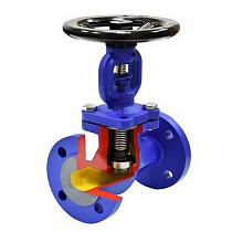 Клапаны запорные DN 15-100 PN 16 высокопрочный чугун с сильфонным уплотнением фланцевые АСТА В323 купить в Казани | "Проконсим"