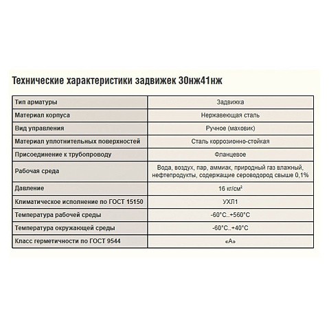 Задвижка стальная 30нж41нж DN 250 PN 16 класс ''А'' исполнение УХЛ1, L=450мм САЗ АВАНГАРД купить в Казани | "Проконсим"