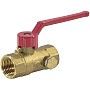 Краны трёхходовые DN 15-20 PN 16 с дренажными патрубками муфтовые рычаг Пензапромарматура купить в Казани | "Проконсим"