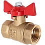 Краны латунные шаровые 11Б27фт1М DN 15-32 PN 40 бабочка муфта-муфта Valfex.217 DeltaPro купить в Казани | "Проконсим"