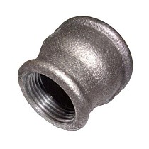  Муфта чугунная DN 20-50 PN 16 оцинкованная переходная Ду   Дн 40 1 1/2" Ру  соед. (212200608) со склада Проконсим в Казани