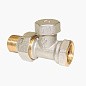 Клапан запорно-регулирующий Raditec DN 15 PN 16 прямой G1/2'' Kvs = 1,41 м3/ч для радиатора, 120гр. купить в Казани | "Проконсим"