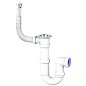 Сифон для мойки Unicorn Y421, 1 1/2'' х40 без отвода, чаша из нержавеющей стали, круглый перелив купить в Казани | "Проконсим"