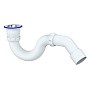 Сифон для поддона Unicorn G31 40х50 отвод 45гр. 1 1/2'' х40 чаша из нержавеющей стали