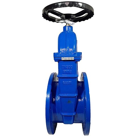 Задвижка чугунная 30ч39р DN 300 PN 10(16) с обрезиненным клином EPDM до 120гр. фланцевый ручной СИБЗТА купить в Казани | "Проконсим" (930130208)
