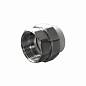 Муфтаразъемная ПП 25-1/2''  с внутренней резьбой белая Политэк купить в Казани | "Проконсим"