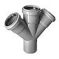 Крестовина ПП для канализации косая 45гр. 50- 50- 50 Valfex купить в Казани | "Проконсим"