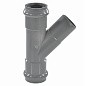 Тройник раструбный НПВХ SDR26 45гр DN 160-160 PN 10 Хемкор купить в Казани | "Проконсим"