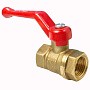 Краны латунные шаровые 11Б27фт1М DN 15-50 PN 40 рычаг муфта-муфта Valfex.214 купить в Казани | "Проконсим"