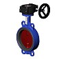 Затвор дисковый поворотный DN 300 PN 16 межфланцевый с диском из чугуна уплотнение-EPDM редуктор Tecofi VPI4448 купить в Казани | "Проконсим"
