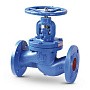 Клапан запорный (вентиль) DN 15 PN 16 фланцевый 130мм до 160гр. графитовый чугунный FAF 2100015 купить в Казани | "Проконсим"