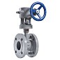 Затвор стальной дисковый DN 250 PN 16 до 425гр. с тройным эксцентриситетом фланцевый с редуктором Арма-Пром ЗПД-САЗ купить в Казани | "Проконсим"
