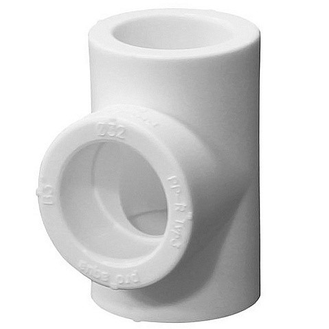 Тройники переходные ПП DN 20-110 PN 25 белые Pro Aqua купить в Казани | "Проконсим"