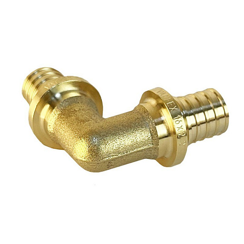 Угольники латунные для PEX труб DN 16-20 PN 16 под надвижную гильзу Valfex VF.451.AF купить в Казани | "Проконсим"