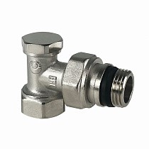  Клапан для радиаторов VALFEX VF.019.NN, PN-10, угловой с дополнительным уплотнением, настроечный (930019015) на складе Проконсим в Казани