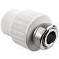 Муфта комбинированная ПП 20-1/2'' PN 25 с накидной гайкой белая РТП 10696 купить в Казани | "Проконсим"