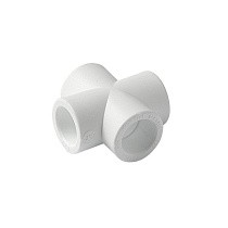 Крестовина ПП 25 PN 25 белая Pro Aqua PA17010P купить в Казани | "Проконсим"