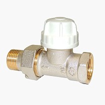  Клапан термостатический Calypso DN 15 PN 10 прямой M30x1,5'' под термоголовку с предварительной настройкой (173410020) на складе Проконсим в Казани