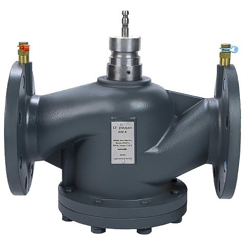 Регуляторы перепада давления чугунные DN 65-200 PN 16 фланцевые с измерительными ниппелями РИДАН AQF-R купить в Казани | "Проконсим"