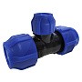 Тройник компрессионный переходной Valfex DN-50x25x50 PN-16 